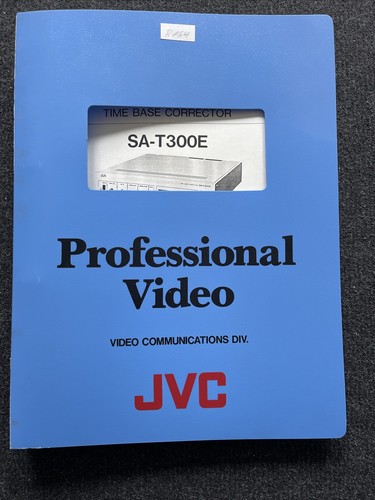 Jvc t300e tbc time base - jvc,