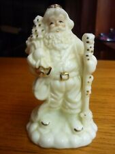 Skulptur Santa Claus Figur Nikolaus Porzellan 13,0 cm Weihnachten W- Gold Statue