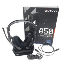 ASTRO Gaming A50 Wireless Headset PS5 PS4 PC Mac schwarz Dolby Gaming-Sound