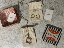 Kette Ohrringe Schmuck Set