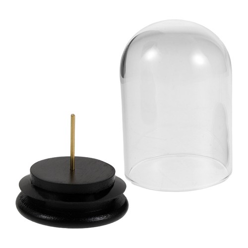 Vitrine klein glaskuppel mit - vitrine,