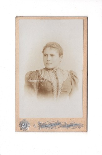 Cdv foto damenportrait - cdv,
