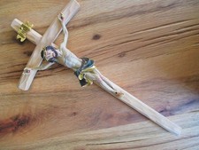 Jesuskreuz Holz 35 cm zum