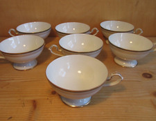 Eschenbach Teetasse Kaffeetasse  Bavaria gold  Rand  Streifen Auswahl