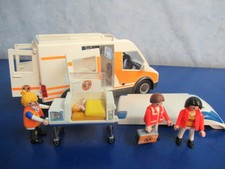 70049 Baby Krankenwagen Blaulicht + Sirene Figuren  zu 70190 6657 Playmobil 8649
