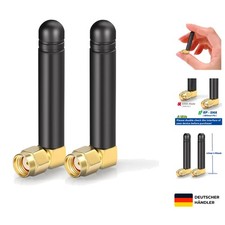 Mini WLAN Antennen Dualband 2,4 GHz 5 GHz 2 dBi für Router Kamera  Überwachung