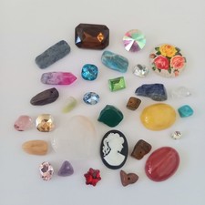  Konvolut Schmuck Steine,Edelsteine,Mineralien 