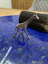 Miniatur Silber Giraffe 800er Silber