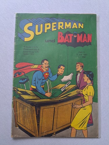 Superman und batman - batman, heft