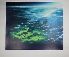 Friedrich Hechelmann: Landschaft. Originalgrafik um 2000 Signiert Auflage 80