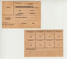 Stück ddr blanko - ddr, nva