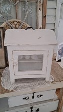 Eierschrank Fliegenschrank Eierhaus Hausform shabby chic antik