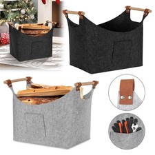 Filzkorb Holzkorb Kaminholz