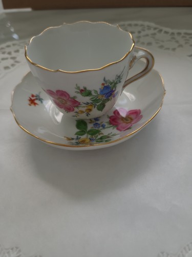 Meissen porzellan tasse mit - meissen,