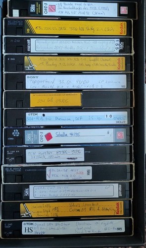 Fußball vhs kassetten - vhs,