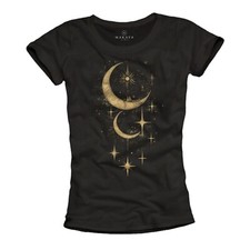 Damenshirt Mond Sterne