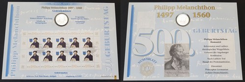 Deutschland numisblatt dm - deutschland, 10