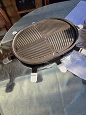  Raclette Grill RC 10.1, Tisch, 8 Pfännchen, Email