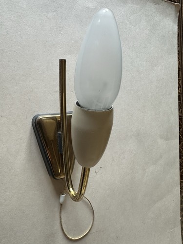 Kleine messing wandlampe - kleine,