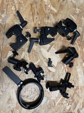 3x Manfrotto 055 Klemmen plus