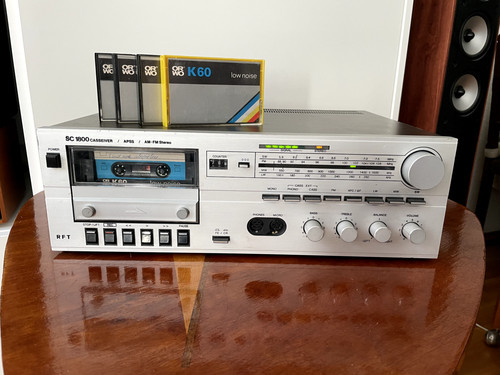 Rft casseiver 1800 - casseiver, silber