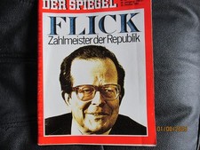 29.10.1984, Der Spiegel, FLICK Zahlmeister der Nation- Eishockey Kassenschlager