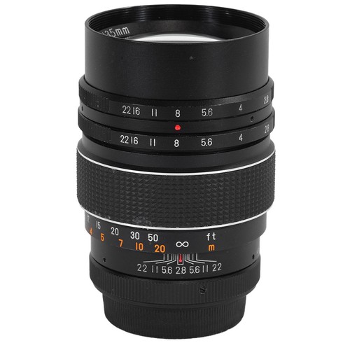135mm portrait objektiv - f/2.8,