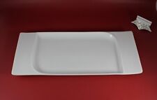 Schönwald Porzellan Servierplatte Fleischplatte Sushiplatte rechteckig 36 cm NEU