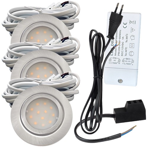 Led möbel einbauspot 12v - led,