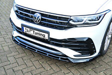 Sonderaktion Frontspoiler Splitter V2 ABS für VW Tiguan 2 AD1 Facelift R-Line R