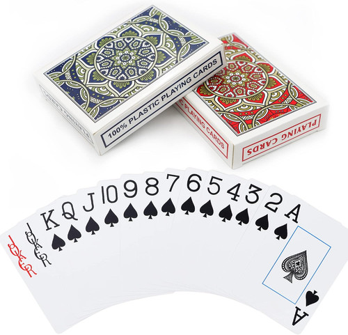 Stück pokerkarten - 2,