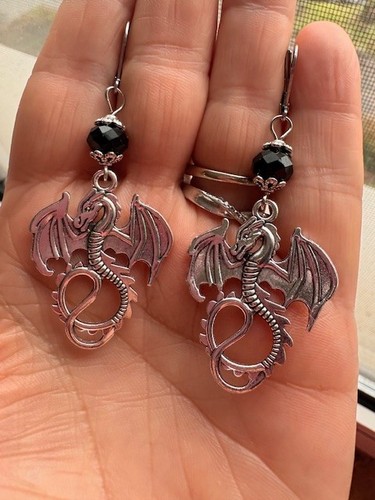 Ohrringe drachen dragon - ohrringe,