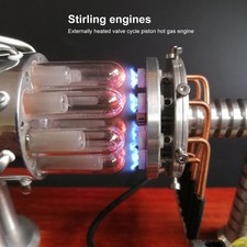 16 Zylinder Heissluft Stirling