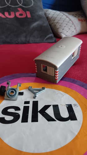 Siku 2519 bauwagen grau - 2519, grau/weiß
