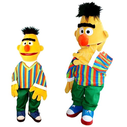 Bert handpuppe - bert, |