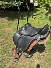 Sattel Barefoot Nottingham schwarz (Größe 2) inkl. Pad baumloser Sattel VPS