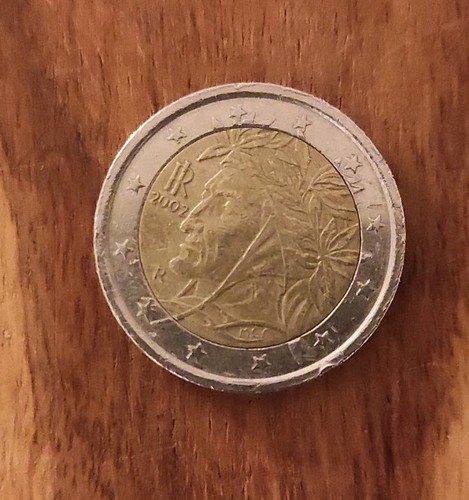 Seltene euro münze 2002 - 2€,