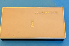 Mini Spielesammlung für unterwegs; Schach, Mühle, Dame Domino, magnetisch