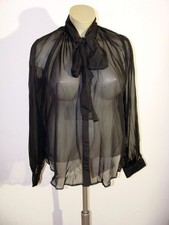 Schwarze transparente