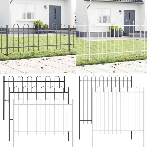 Gartenzaun bügel design stahl - gartenzaun,