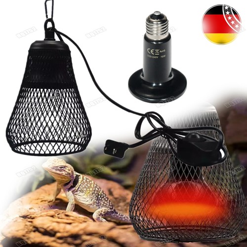 Reptilienlampe 75w mit timer - reptilienlampe,