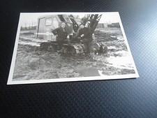 Altes foto bagger kettenbagger - foto,