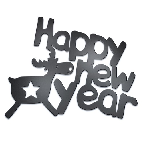 New year schild weihnachtsdeko - new,