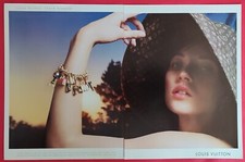 Werbung Kate MOSS VUITTON & Fernanda TAVARES Nude Parfum Shalimar GUERLAIN 2001