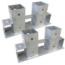 2er Set Stapelhilfe für Kamin