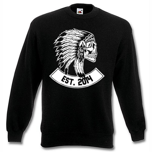 Sweatshirt biker rocker - biker,