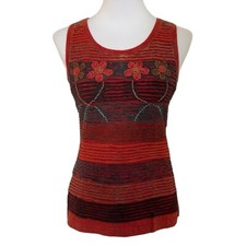 Hippie Boho Tank Top Patchwork Sommer Baumwolle Stickerei Cut nepalesisches Top