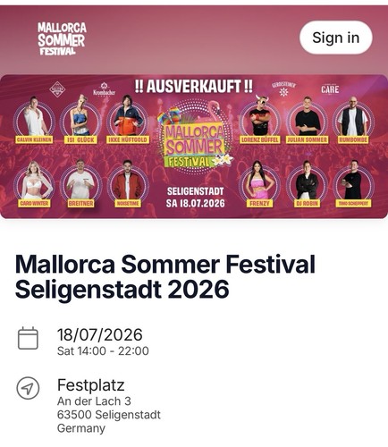 Mallorca sommer festival - mallorca,