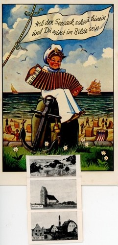 Leporello insel sylt in - insel,