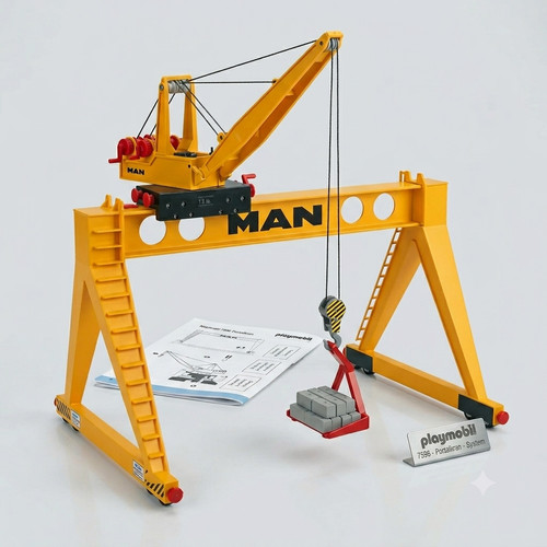 Playmobil 7596 portalkran - 7596,